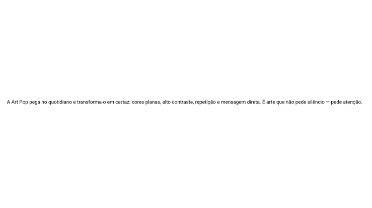 Exemplo visual 1 do bloco texto